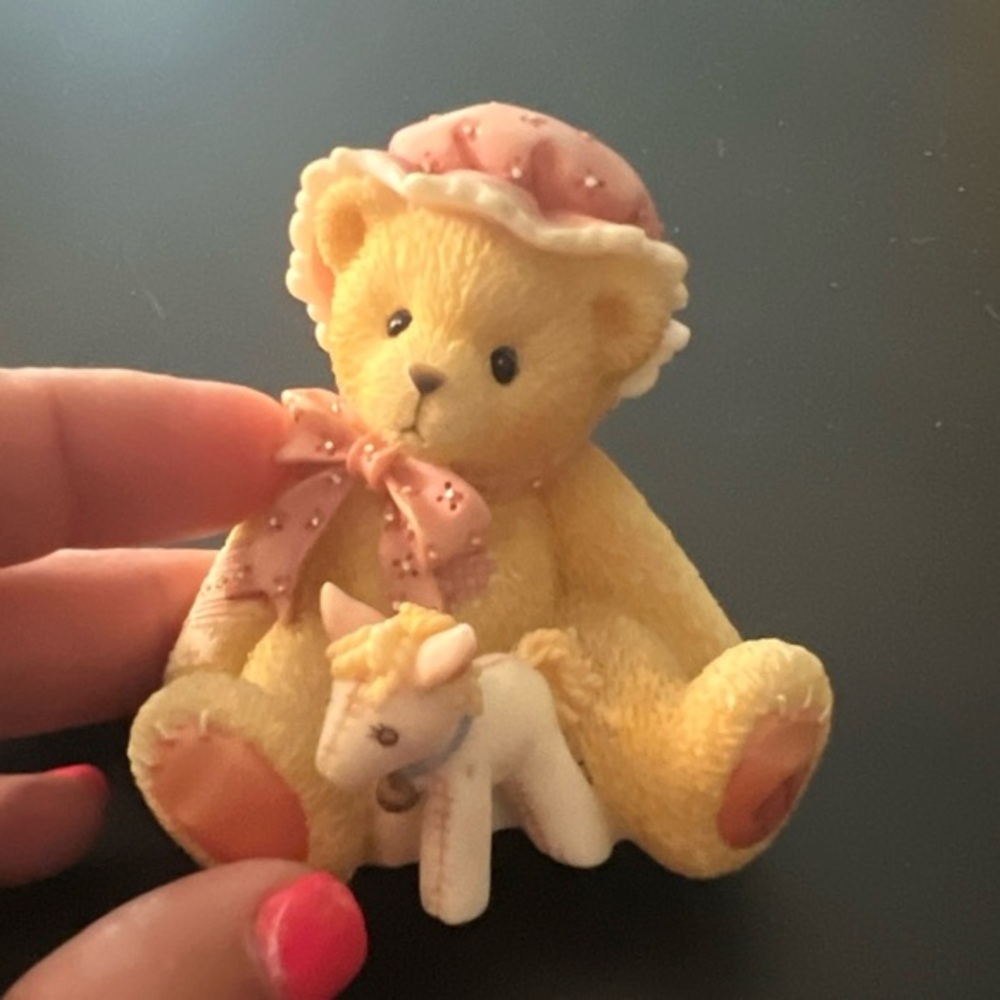 Vintage Cherished Teddies Pony 1998"Reach Out to Someone Around You" # 476633